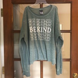 Be Kind boxy sweatshirt XXL